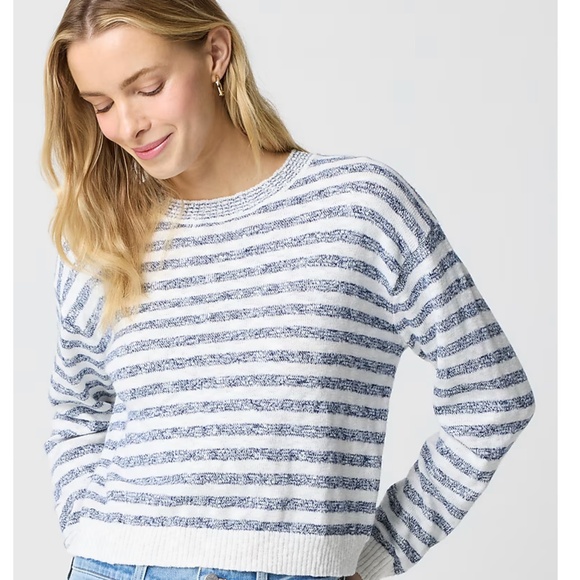 Drop-shoulder beach sweater - J.Crew Factory - XS - Picture 1 of 2